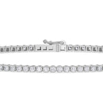 14K white Gold Tennis Bracelet 1.25 CTW