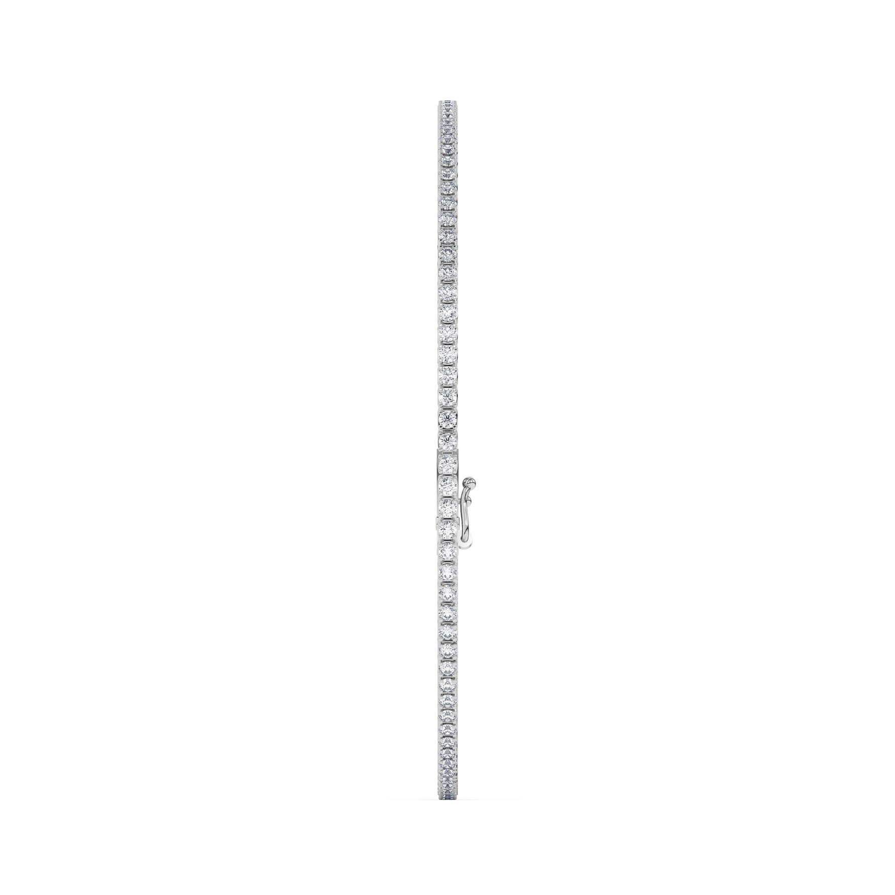 14K white Gold Tennis Bracelet 1.25 CTW