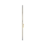 14K yellow Gold Tennis Bracelet 1.25 CTW
