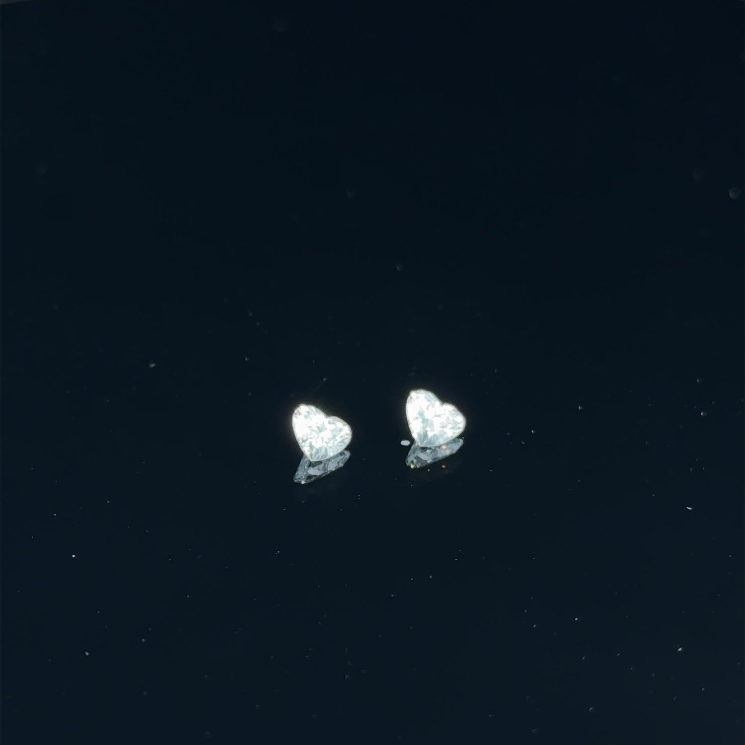 0.50 CTTW Heart Shape Lab Grown Loose Diamonds EF VS1–VS2
