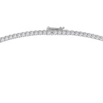 Platinum Tennis Necklace 10.00 CTW