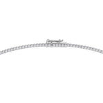 Platinum Tennis Necklace 5.00 CTW