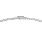 Platinum Tennis Necklace 10.00 CTW
