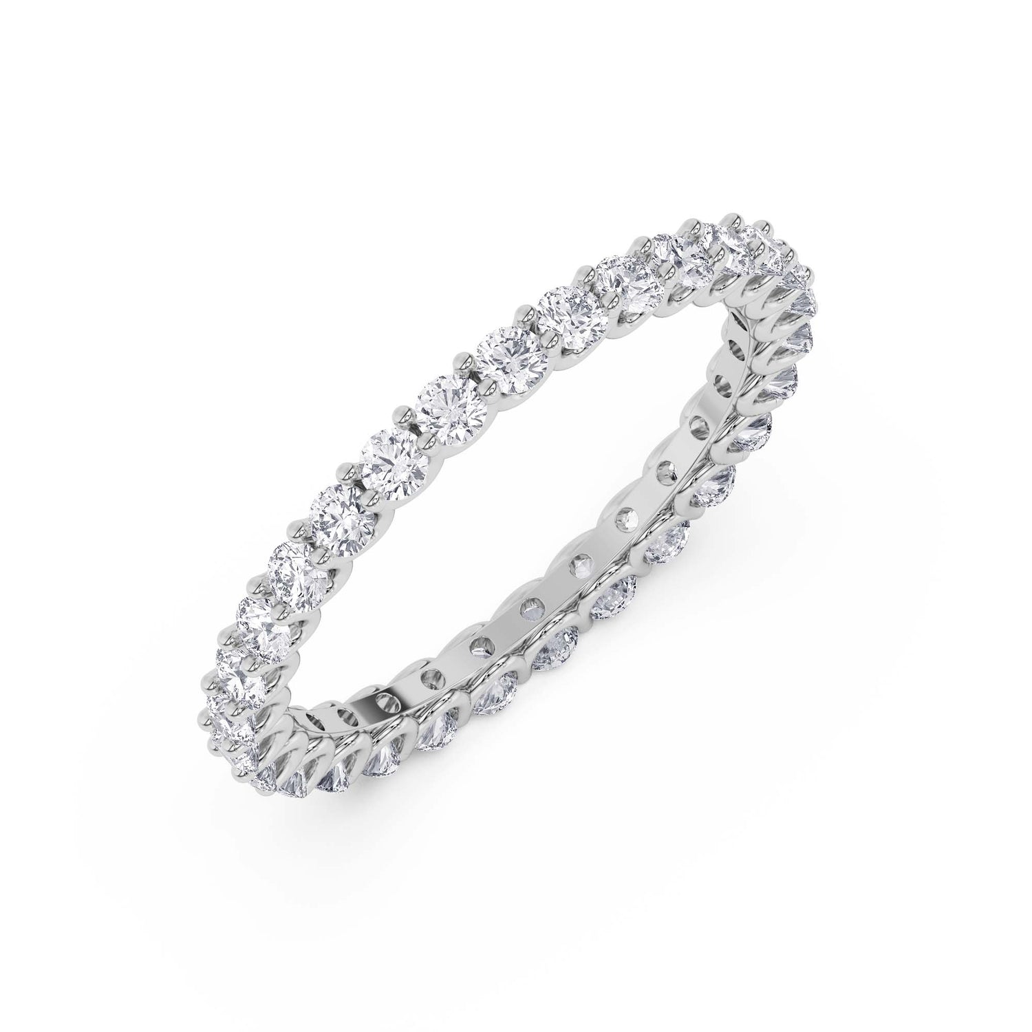 14K white Gold Other Engagement Ring 1.00 CTW